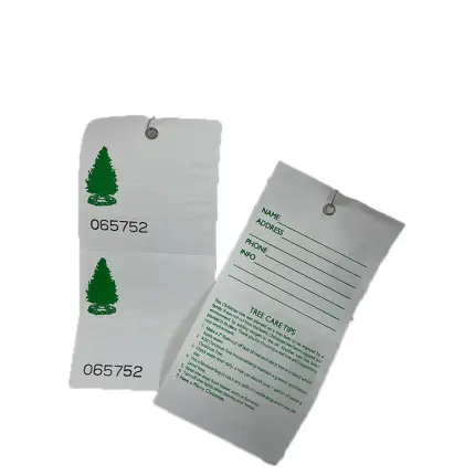 Christmas Tree Tag, Christmas Tree Retailer and Grower Supplies